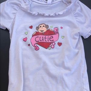 Girls pajama top
